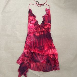 I AM GIA Vira Mini Dress - Burning Desert Red